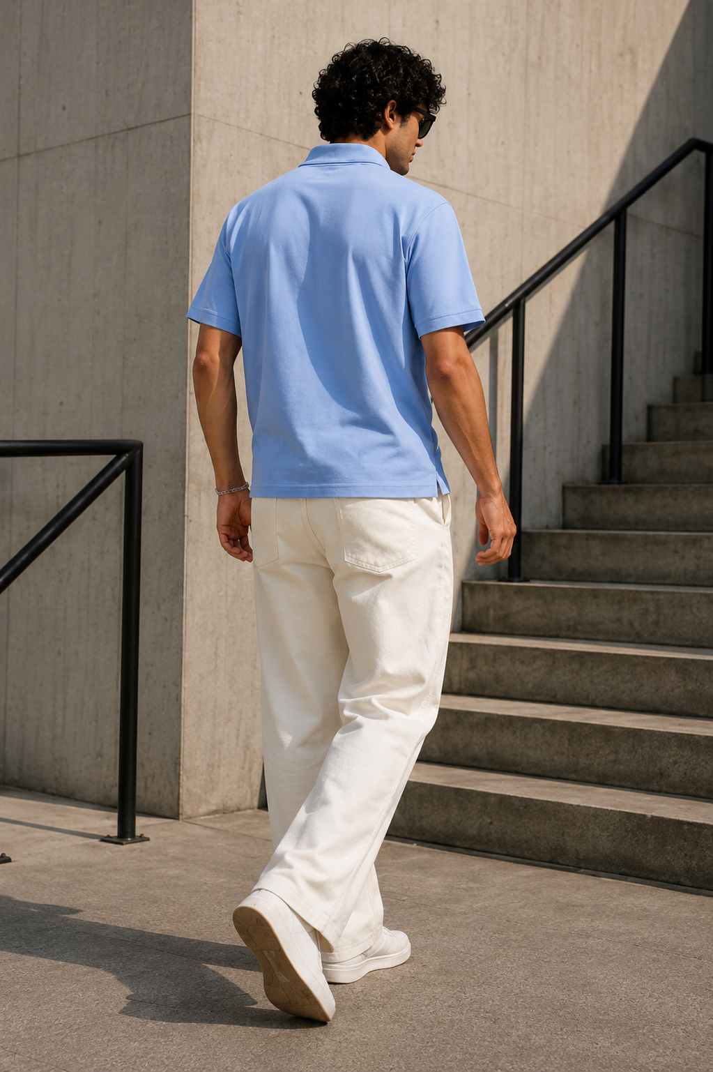 Short sleeve polo shirt